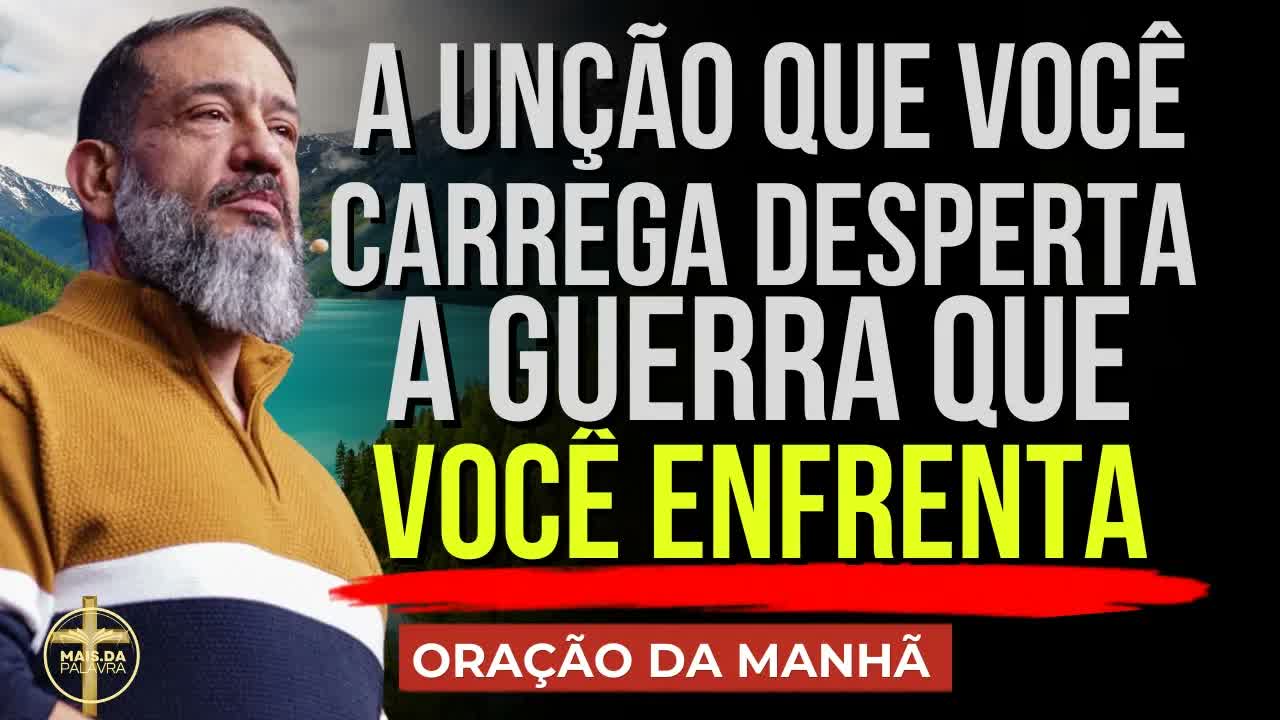 A guerra que você enfrenta é a prova da unção que você carrega  Luciano Subirá